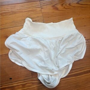 FP Movement by Free People White Athletic Shorts